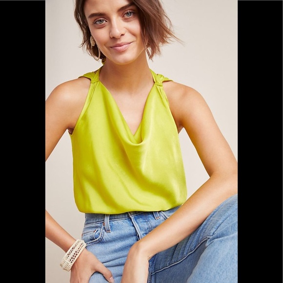 Anthropologie Alida Cowl Neck Blouse NWT - Picture 2 of 8